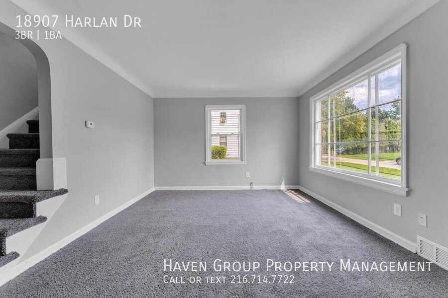 18907 Harlan Dr, Maple Heights, OH 44137- Spacious 3-bed 1-bath single-family home!  property image