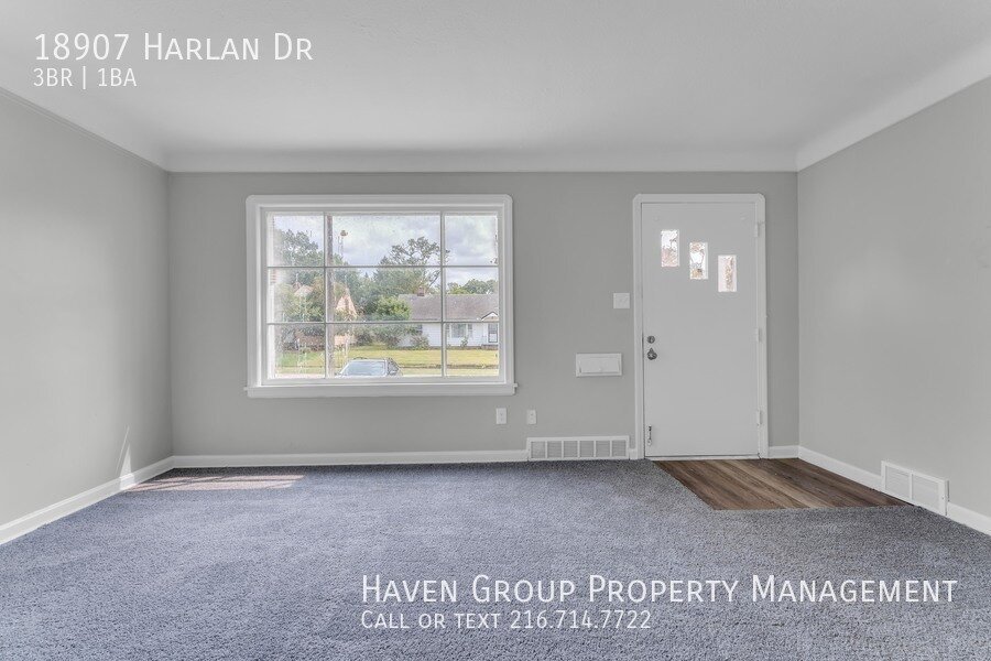 18907 Harlan Dr, Maple Heights, OH 44137- Spacious 3-bed 1-bath single-family home!  property image