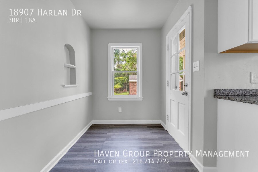 18907 Harlan Dr, Maple Heights, OH 44137- Spacious 3-bed 1-bath single-family home!  property image