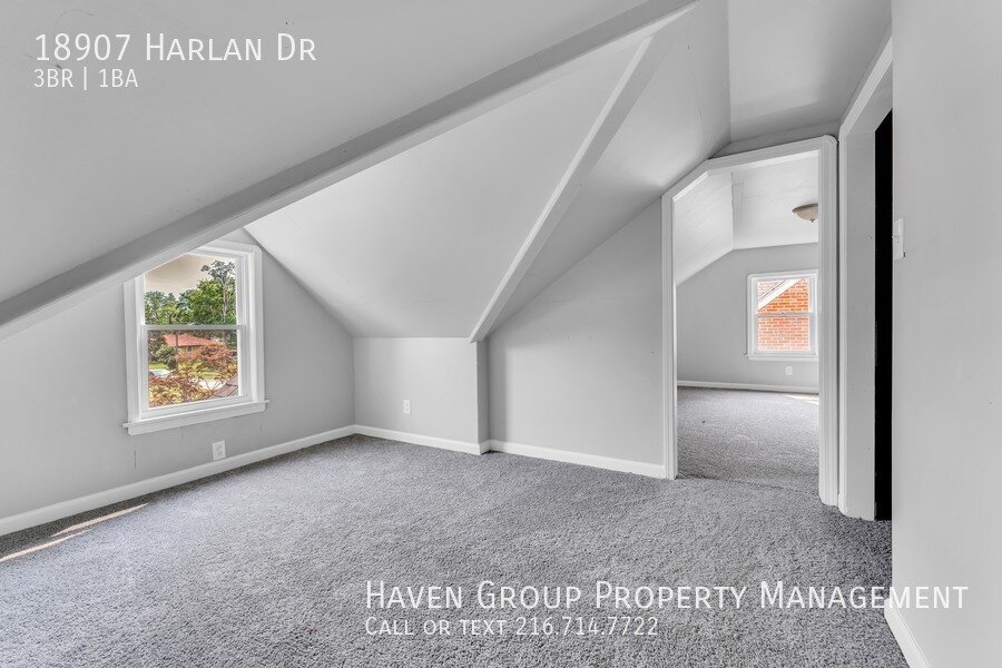 18907 Harlan Dr, Maple Heights, OH 44137- Spacious 3-bed 1-bath single-family home!  property image