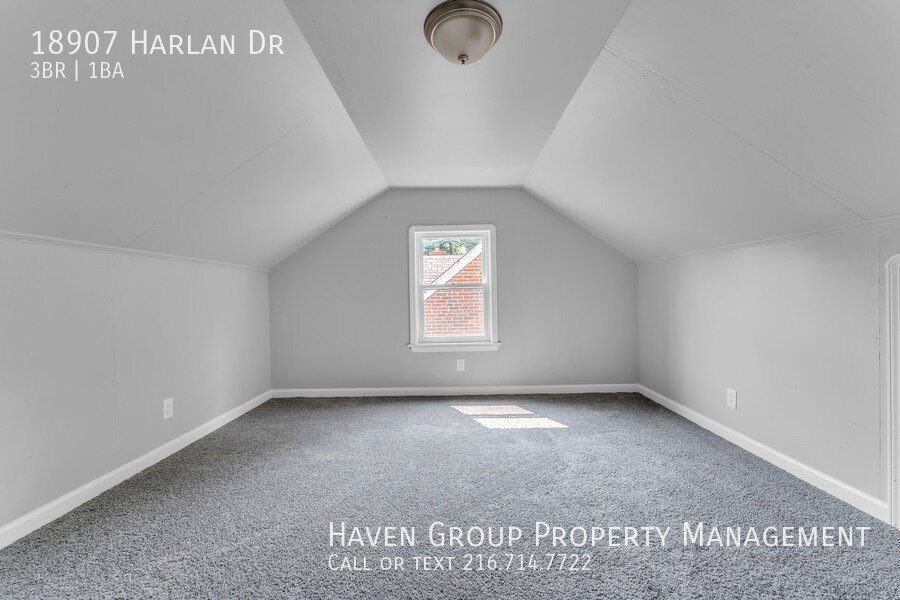 18907 Harlan Dr, Maple Heights, OH 44137- Spacious 3-bed 1-bath single-family home!  property image