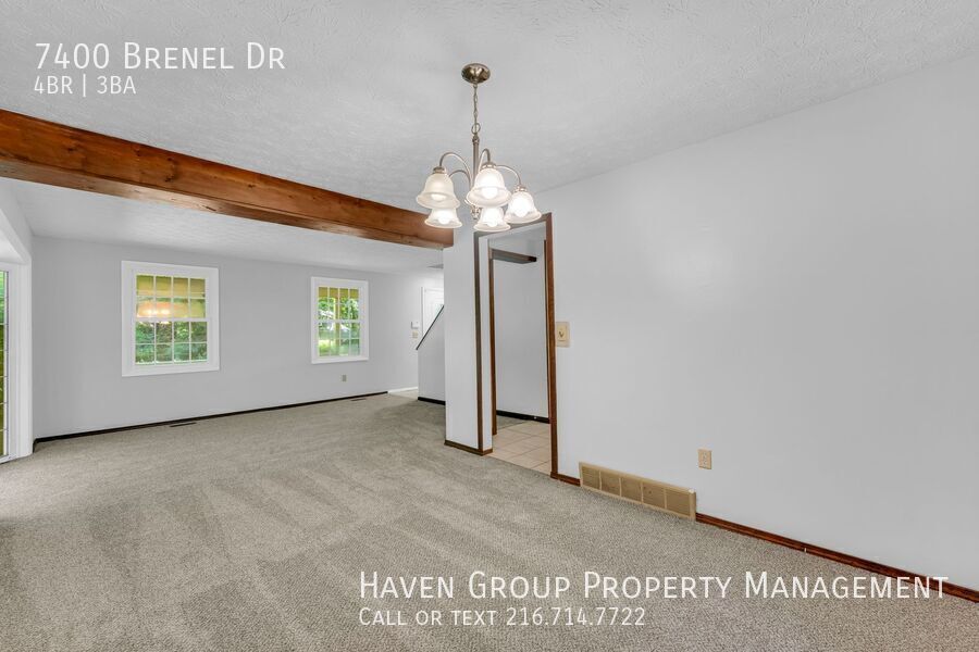 7400 Brenel Dr, Concord Township, OH 44060- Spacious 4-bed 2.5-bath single-family home!  property image