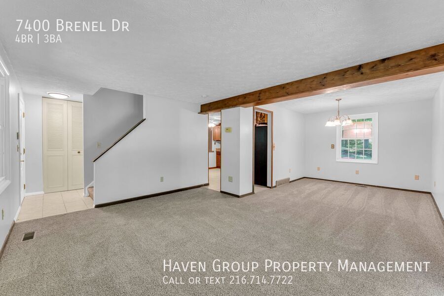 7400 Brenel Dr, Concord Township, OH 44060- Spacious 4-bed 2.5-bath single-family home!  property image