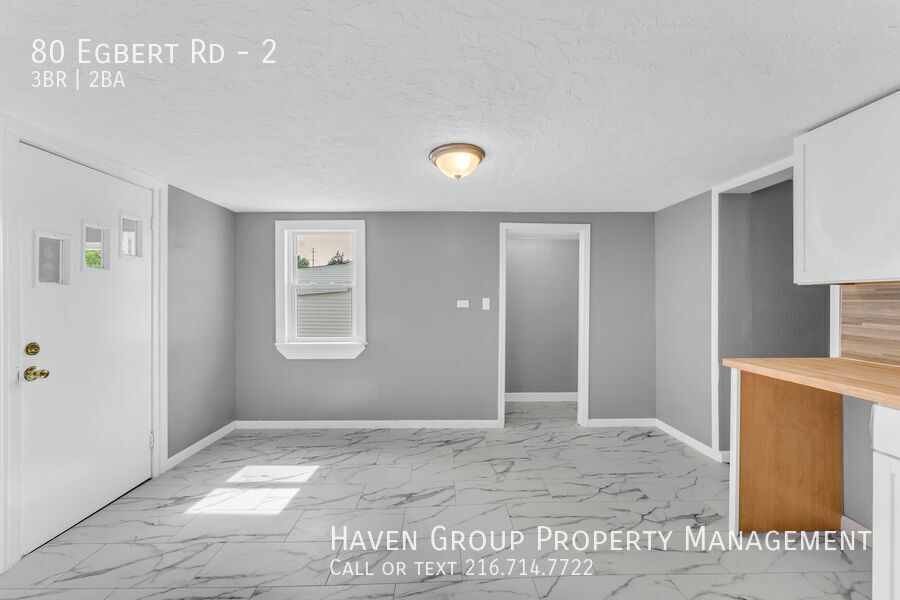 80 Olde Egbert Rd | Unit 2, Bedford, OH 44146 - Spacious 3-bed 2-bath multi-family home! property image