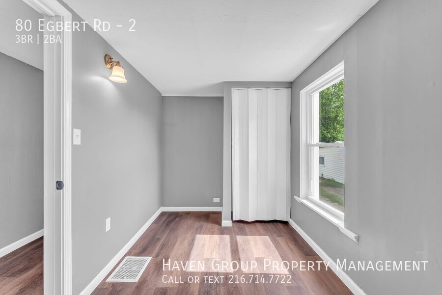80 Olde Egbert Rd | Unit 2, Bedford, OH 44146 - Spacious 3-bed 2-bath multi-family home! property image