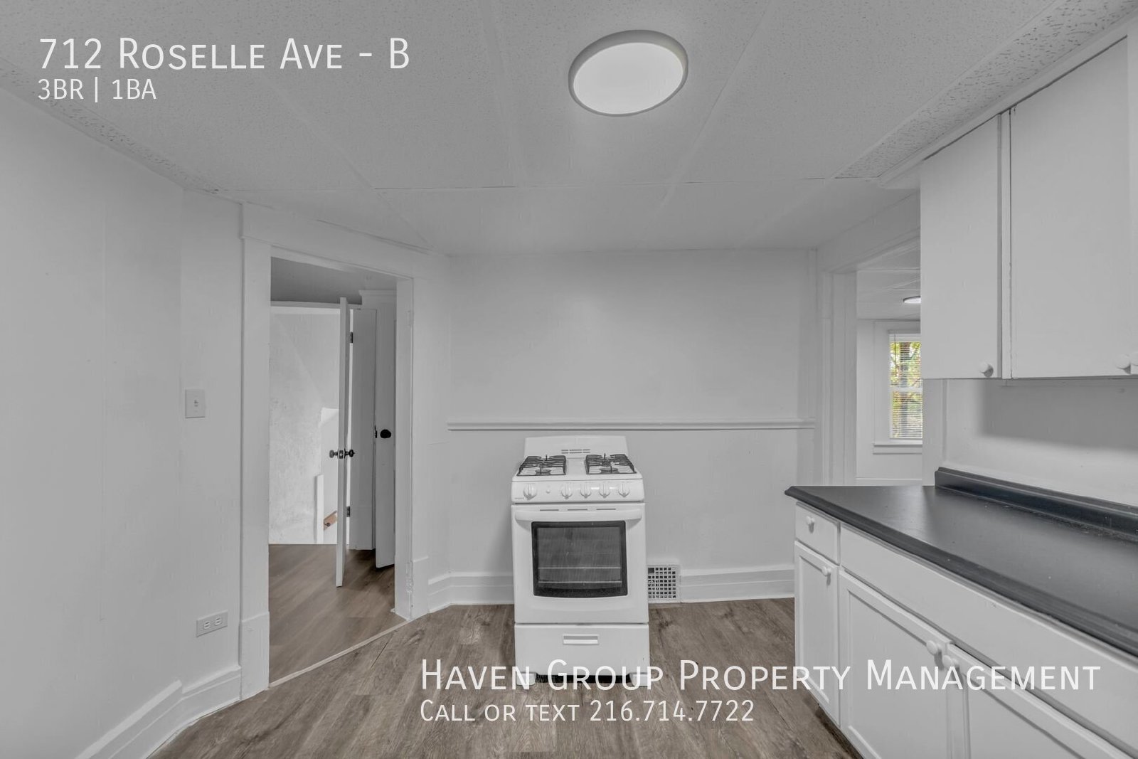 712 Roselle Ave | Unit B, Akron, OH 44307 - Spacious 3-bed 1-bath multi-family home! property image