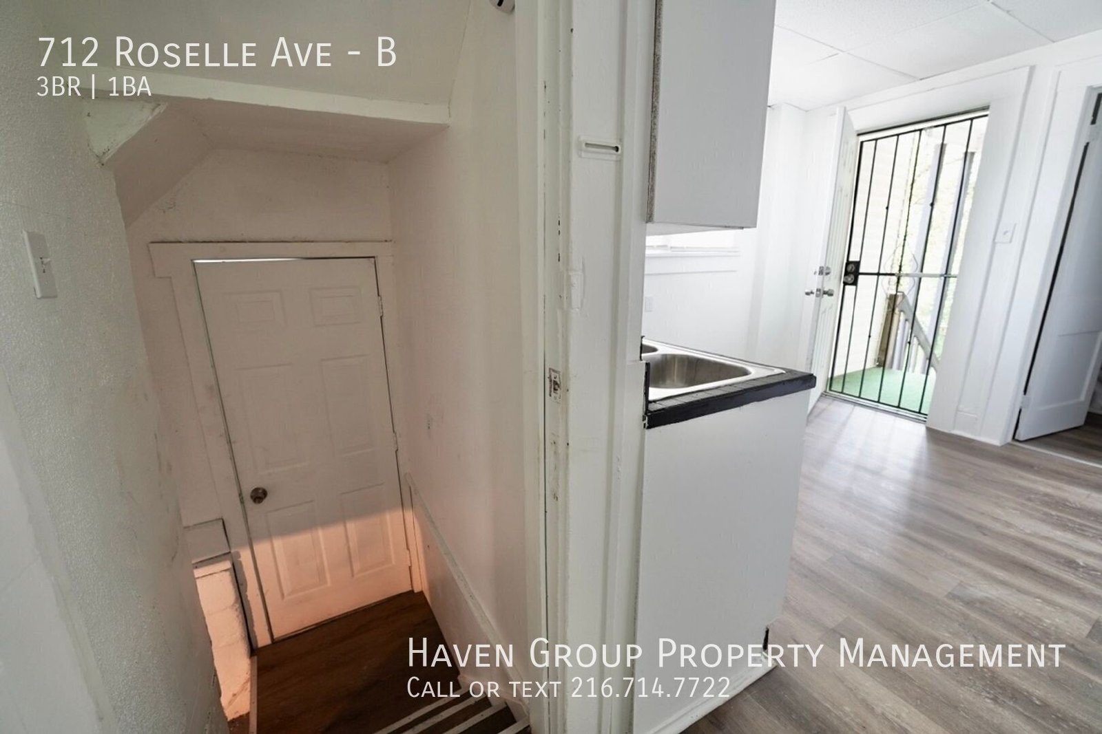 712 Roselle Ave | Unit B, Akron, OH 44307 - Spacious 3-bed 1-bath multi-family home! property image