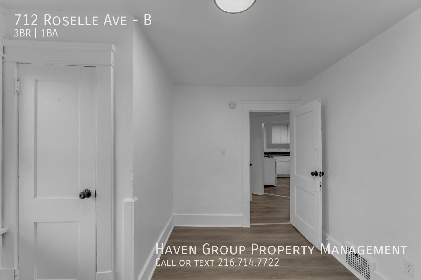 712 Roselle Ave | Unit B, Akron, OH 44307 - Spacious 3-bed 1-bath multi-family home! property image
