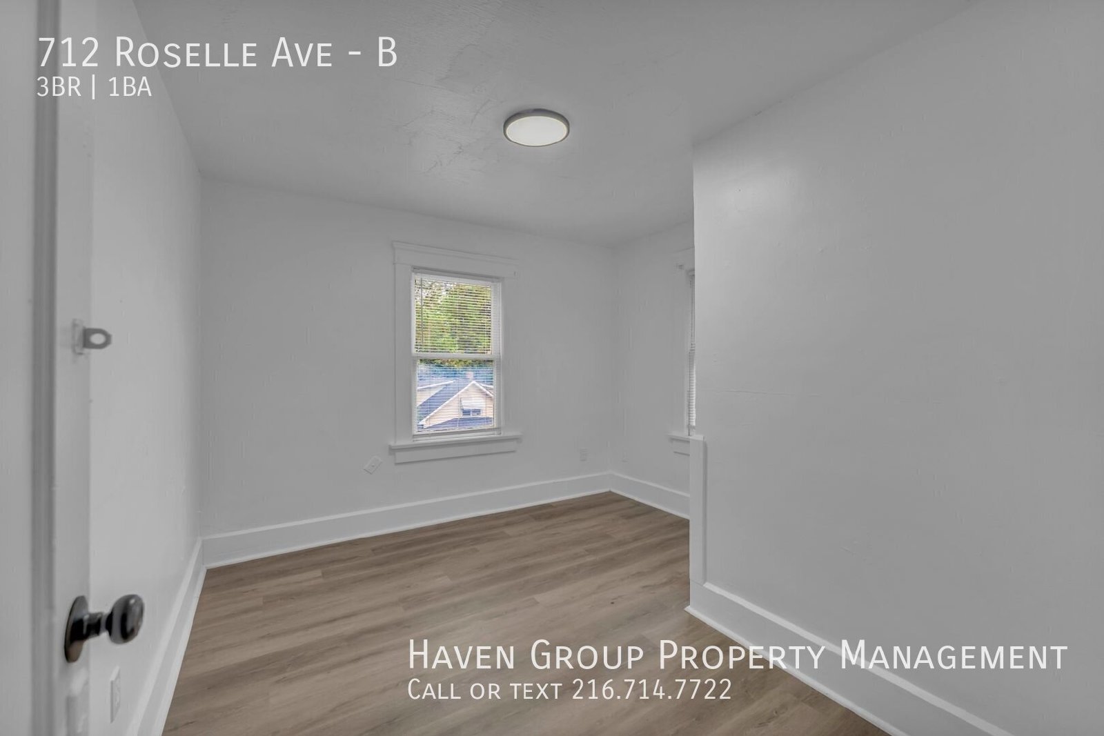 712 Roselle Ave | Unit B, Akron, OH 44307 - Spacious 3-bed 1-bath multi-family home! property image