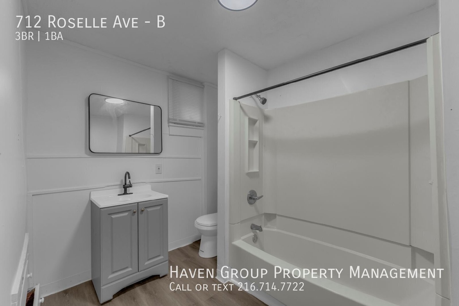 712 Roselle Ave | Unit B, Akron, OH 44307 - Spacious 3-bed 1-bath multi-family home! property image