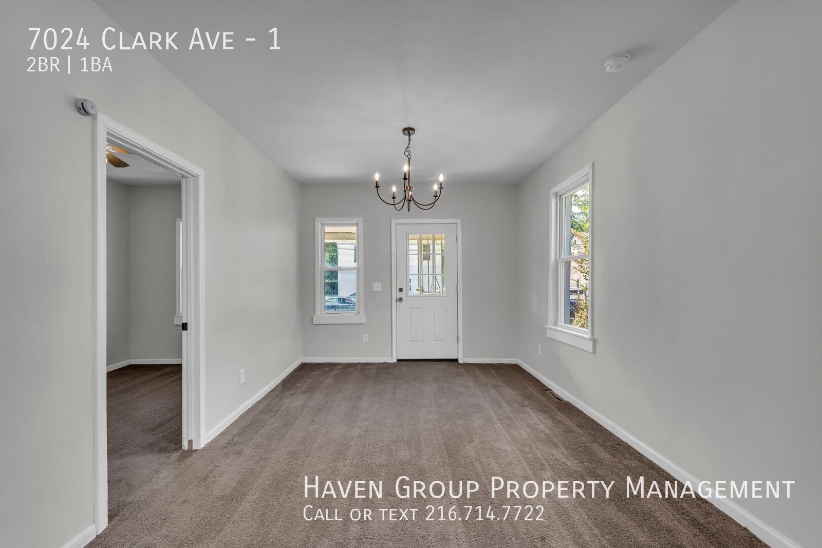 7024 Clark Ave | Unit 1, Cleveland, OH 44102 - Spacious 2-bed 1-bath multi-family home! property image