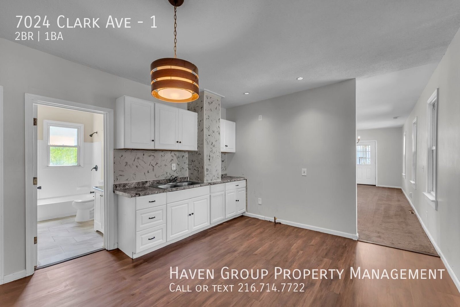 7024 Clark Ave | Unit 1, Cleveland, OH 44102 - Spacious 2-bed 1-bath multi-family home! property image