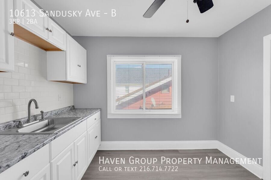 Now Leasing: 10613 Sandusky Ave, Unit B, Cleveland, OH 44105 | 3BR/2BA with Private Loft Suite & 2-Car Garage. property image