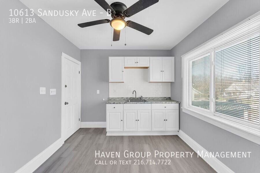 Now Leasing: 10613 Sandusky Ave, Unit B, Cleveland, OH 44105 | 3BR/2BA with Private Loft Suite & 2-Car Garage. property image