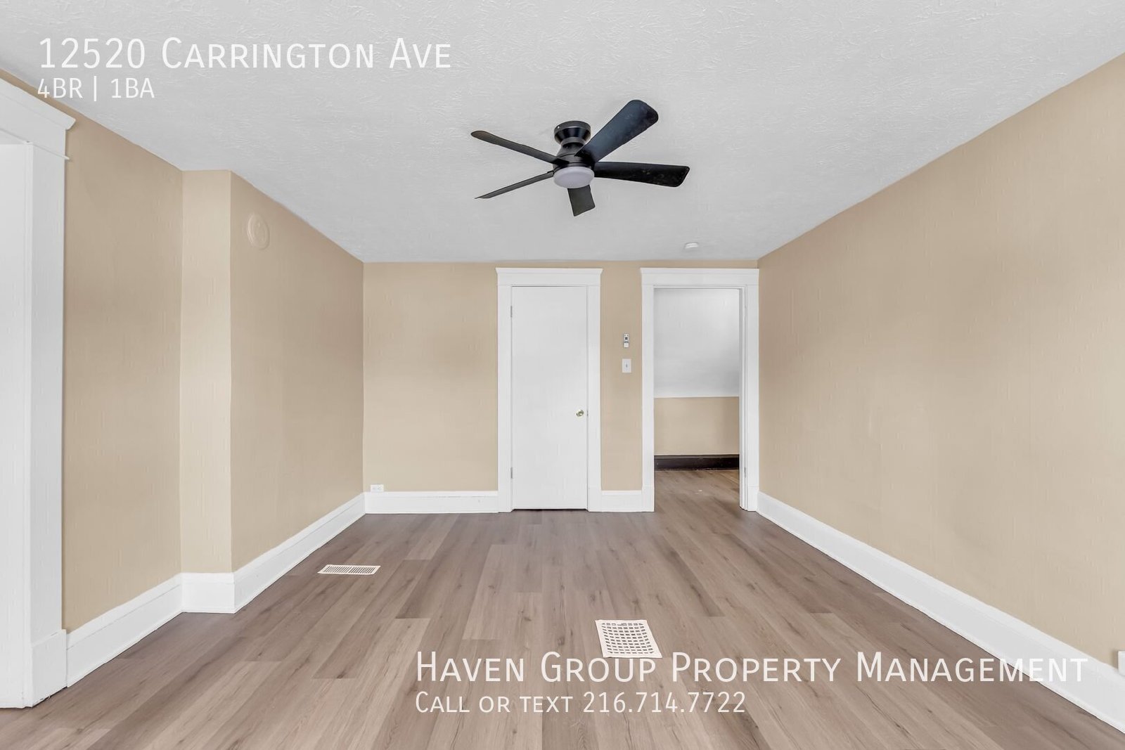 12520 Carrington Ave, Cleveland, OH 44135- Spacious 4-bed 1-bath single-family home!  property image