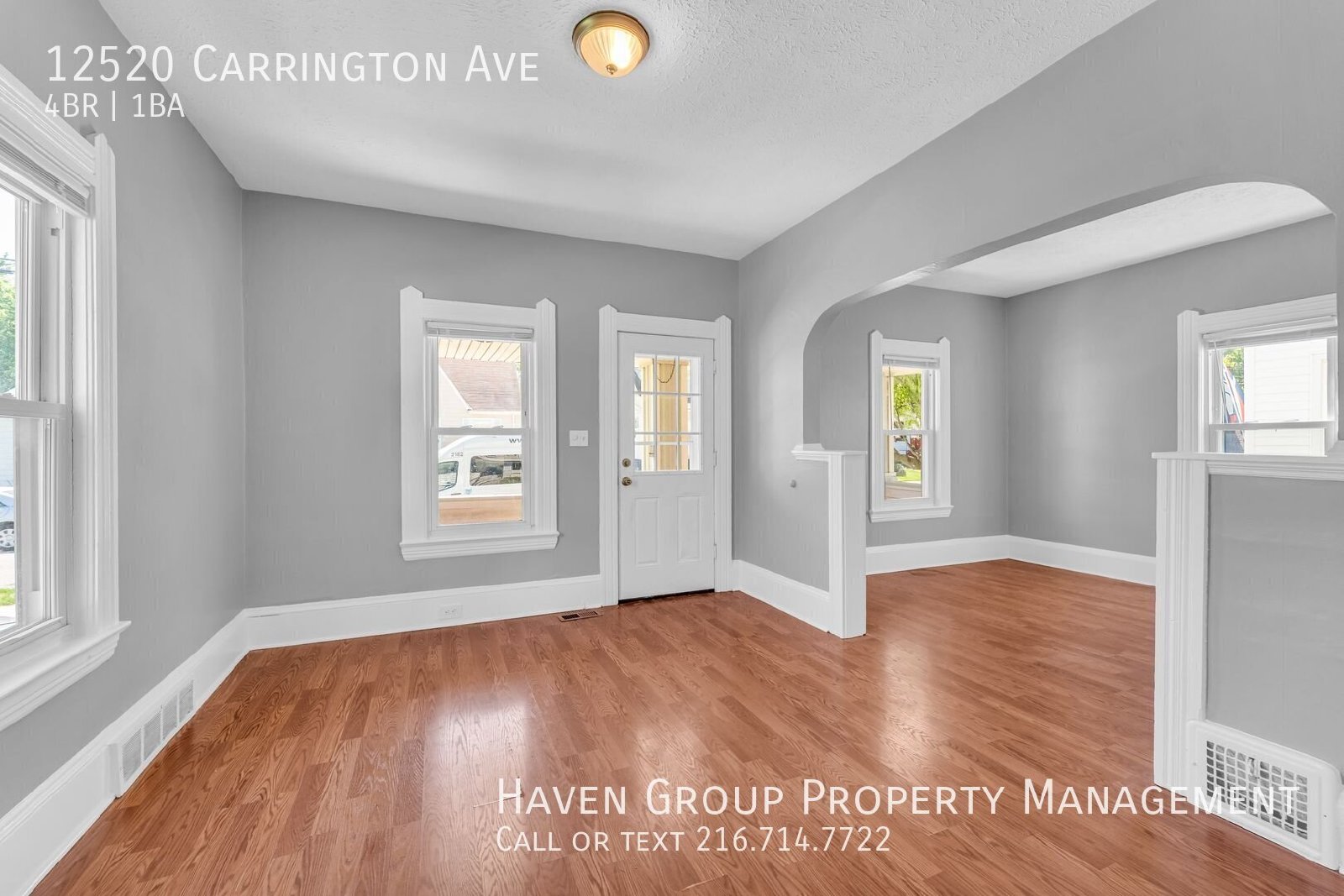 12520 Carrington Ave, Cleveland, OH 44135- Spacious 4-bed 1-bath single-family home!  property image
