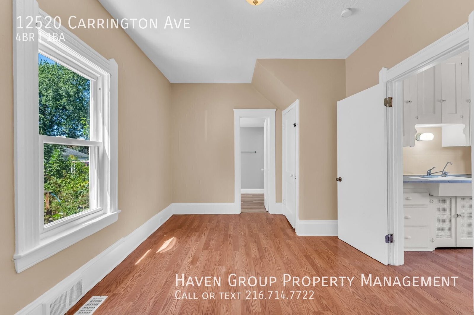 12520 Carrington Ave, Cleveland, OH 44135- Spacious 4-bed 1-bath single-family home!  property image