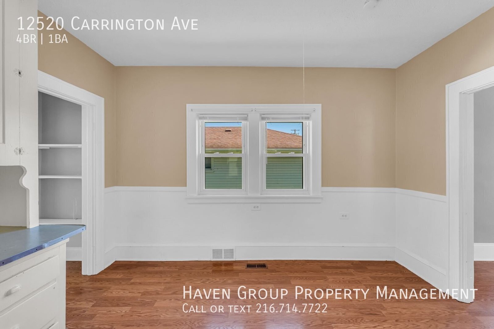 12520 Carrington Ave, Cleveland, OH 44135- Spacious 4-bed 1-bath single-family home!  property image