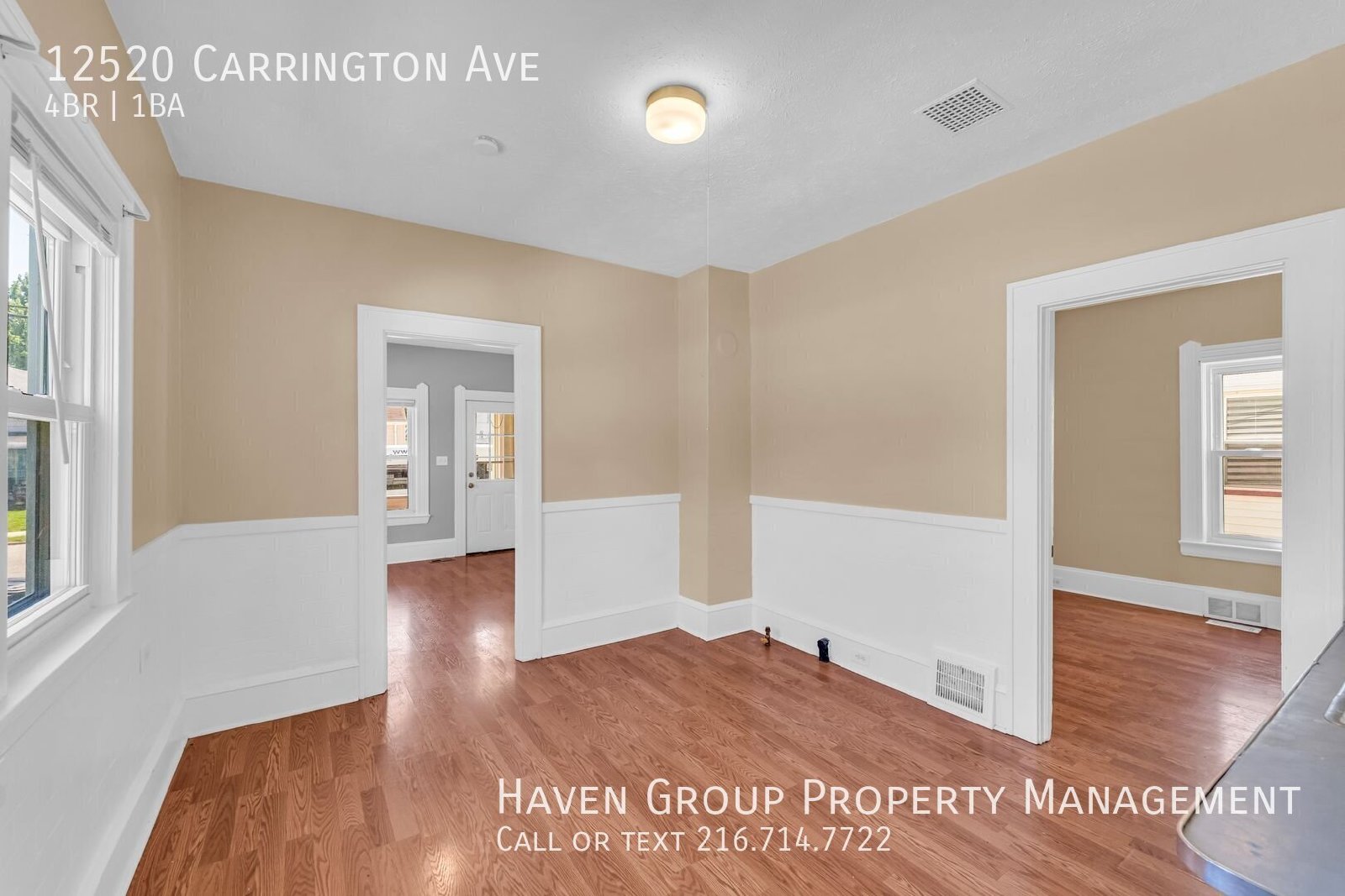 12520 Carrington Ave, Cleveland, OH 44135- Spacious 4-bed 1-bath single-family home!  property image