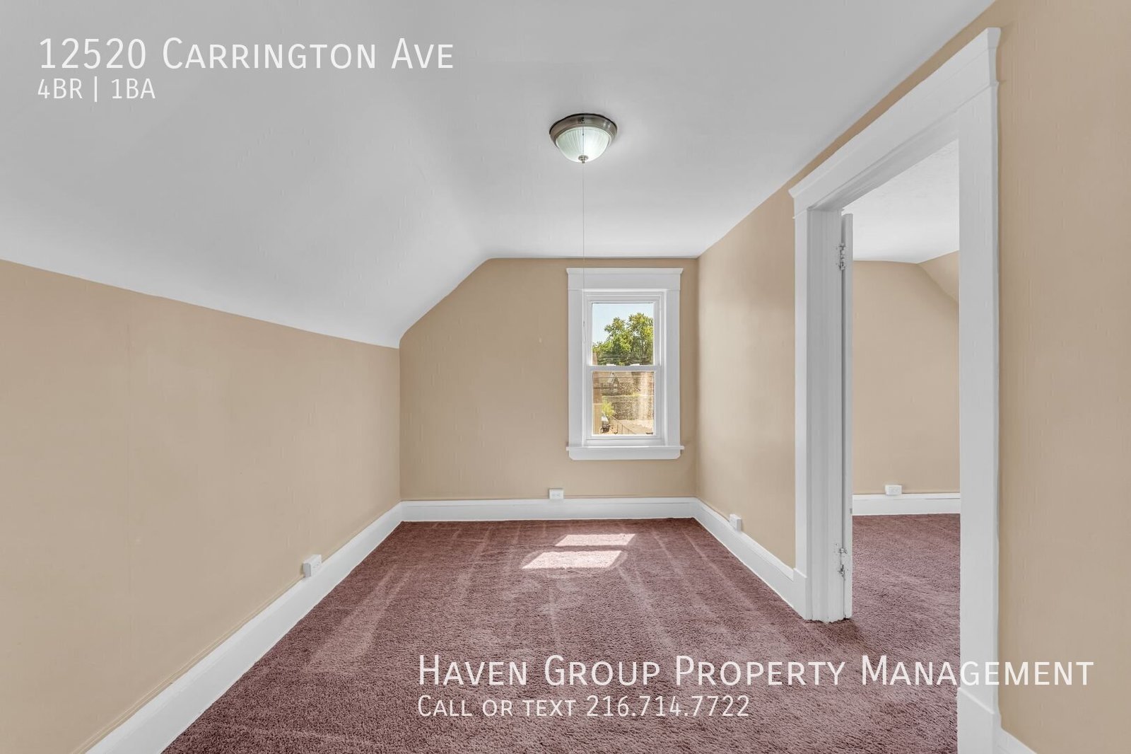 12520 Carrington Ave, Cleveland, OH 44135- Spacious 4-bed 1-bath single-family home!  property image