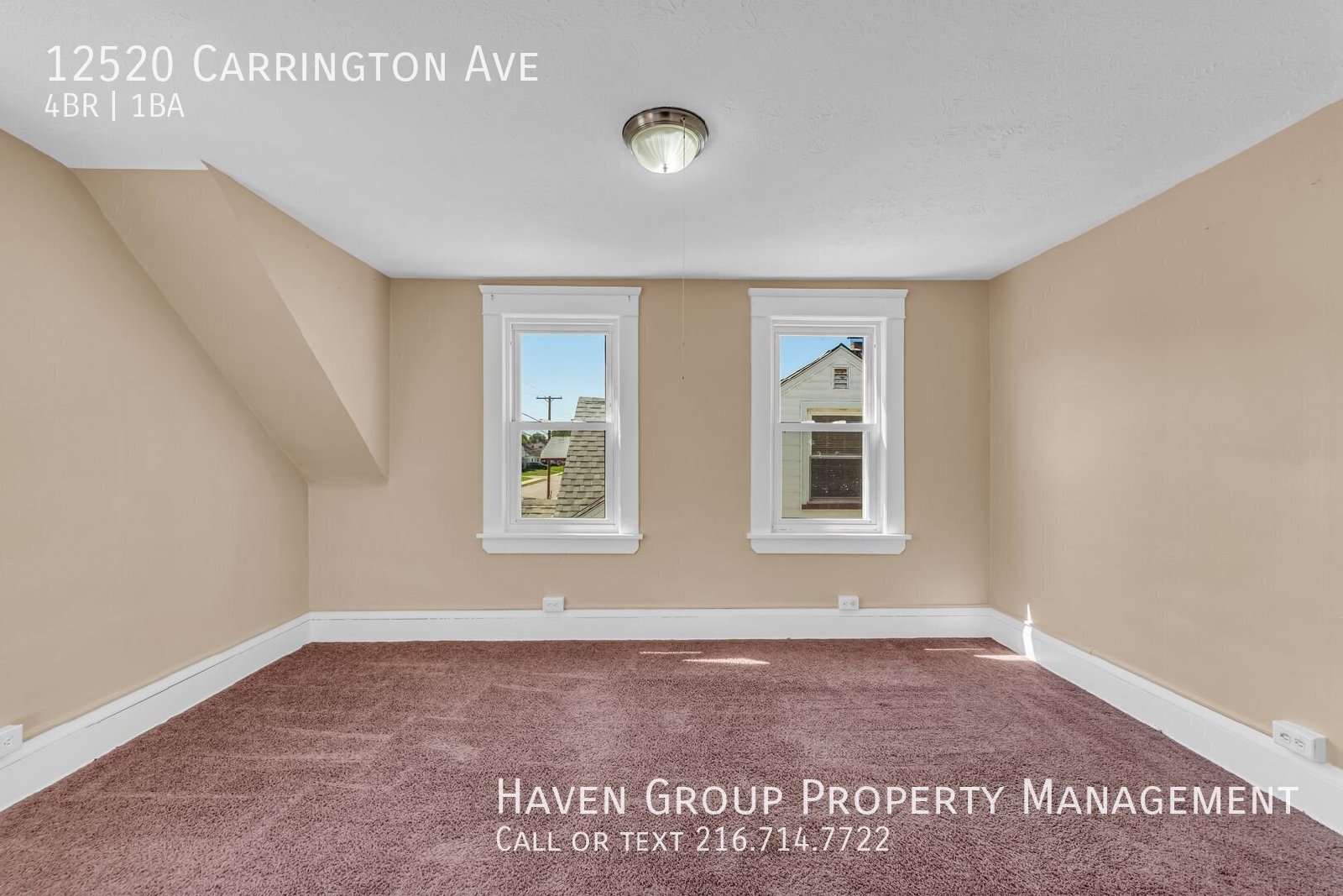 12520 Carrington Ave, Cleveland, OH 44135- Spacious 4-bed 1-bath single-family home!  property image