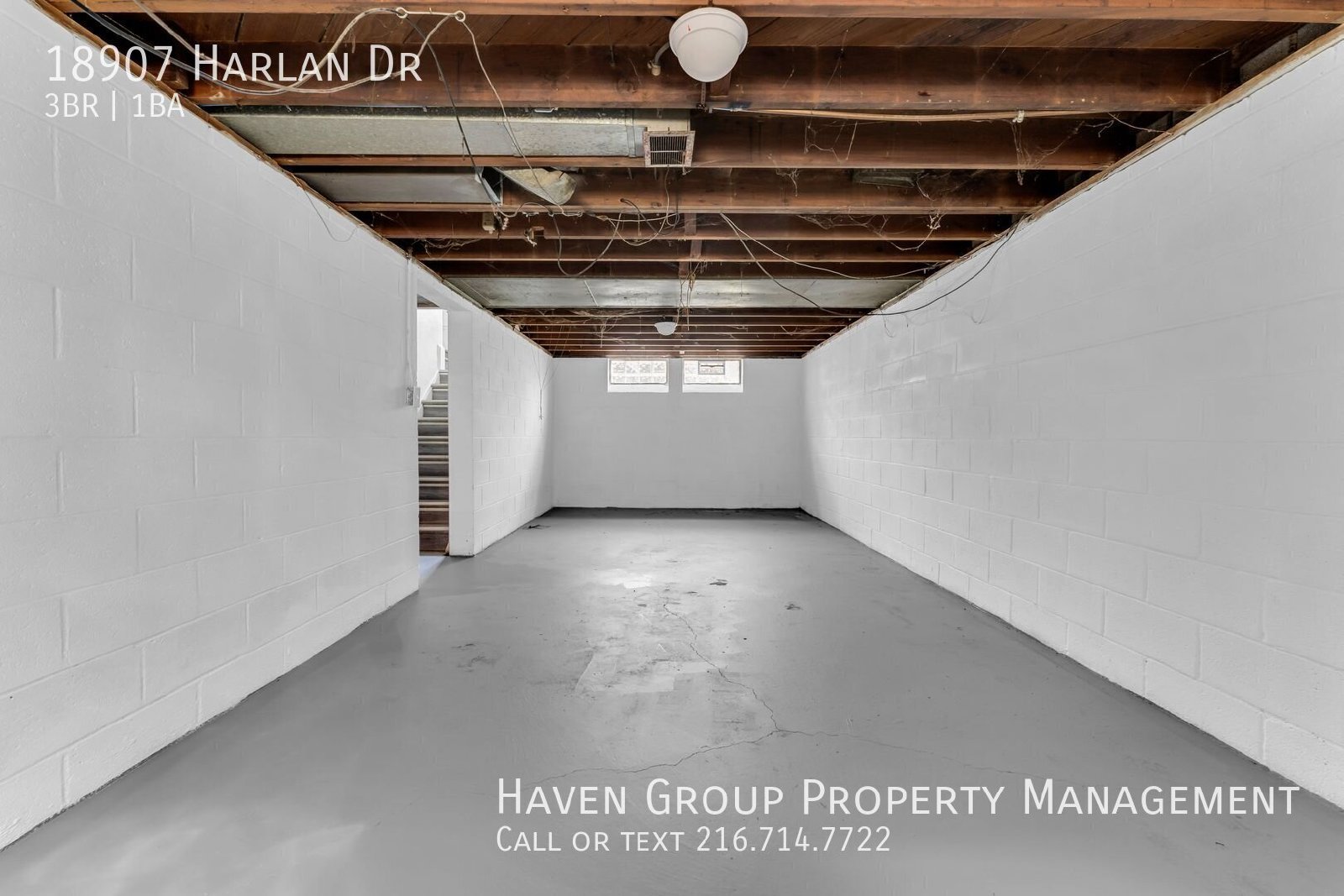 18907 Harlan Dr, Maple Heights, OH 44137- Spacious 3-bed 1-bath single-family home!  property image