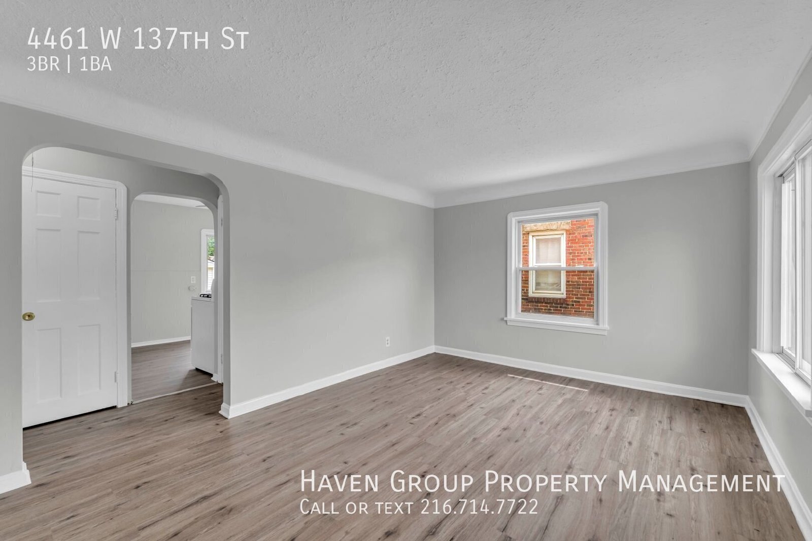 4461 W 137th St, Cleveland, OH 44135 - Spacious 3-bed 1-bath single-family home!  property image