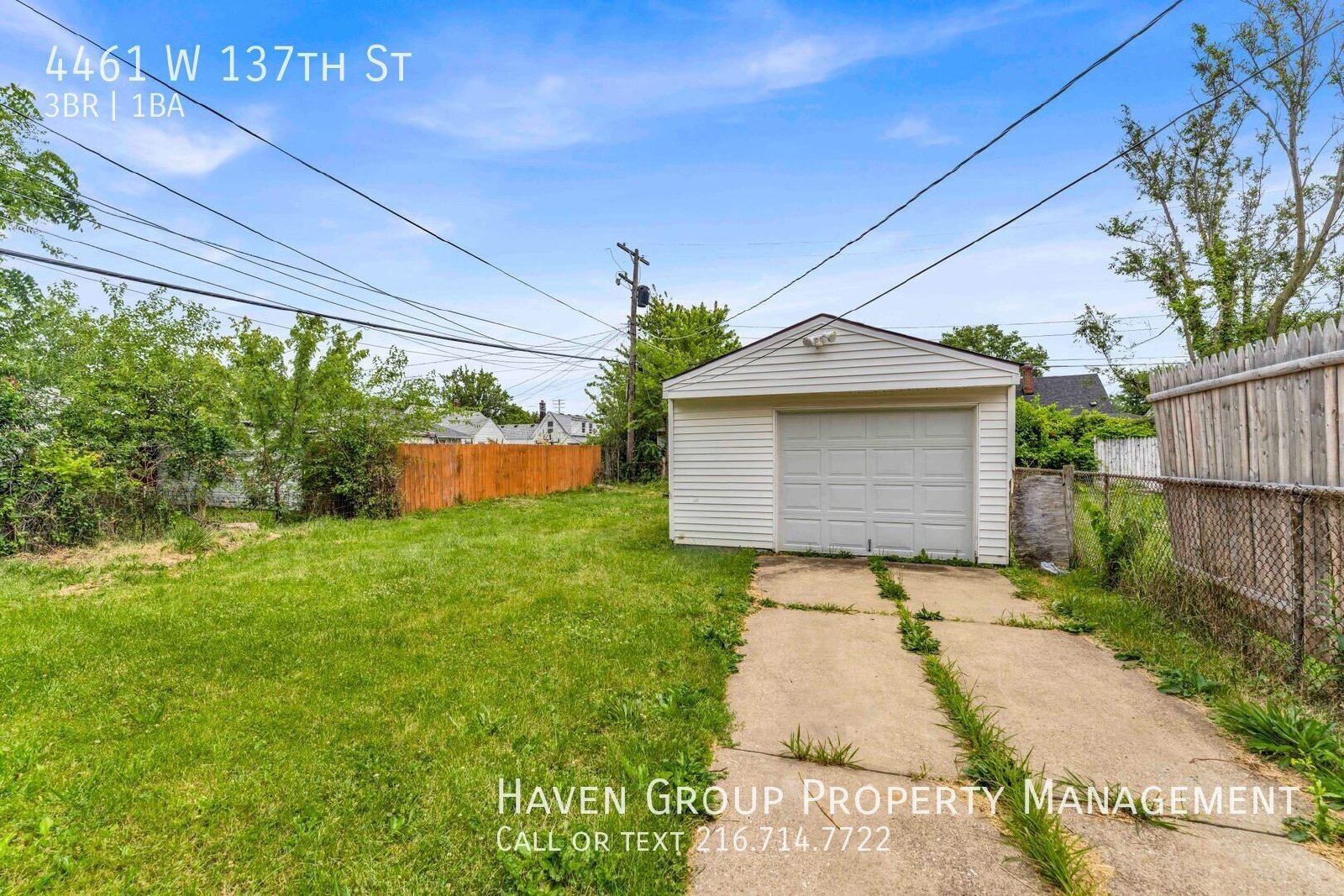 4461 W 137th St, Cleveland, OH 44135 - Spacious 3-bed 1-bath single-family home!  property image