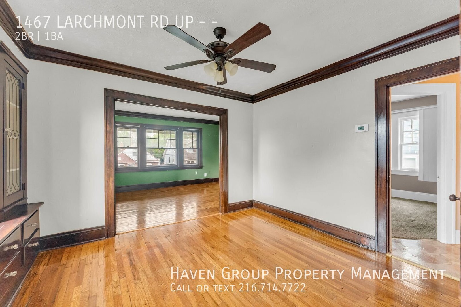 1467 Larchmont St. | UP, Cleveland, OH 44110 - Spacious 2-bed 1-bath multi-family home! property image