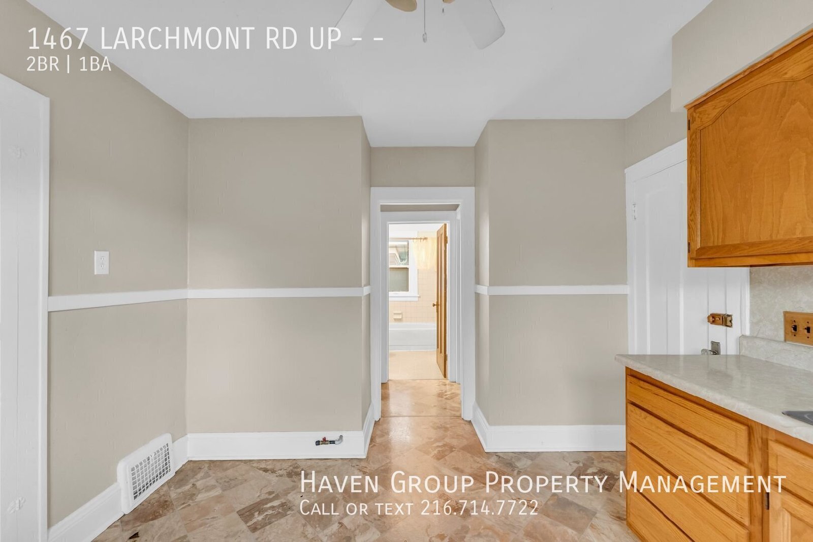 1467 Larchmont St. | UP, Cleveland, OH 44110 - Spacious 2-bed 1-bath multi-family home! property image
