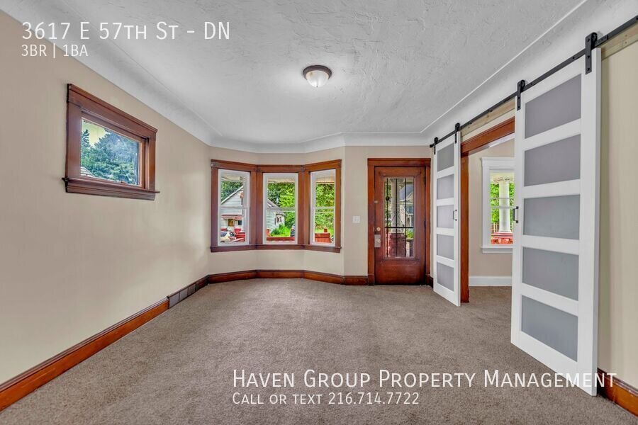 3617 E 57th St | DN, Cleveland, OH 44105 - Spacious 3-bed 1-bath multi-family home!  property image