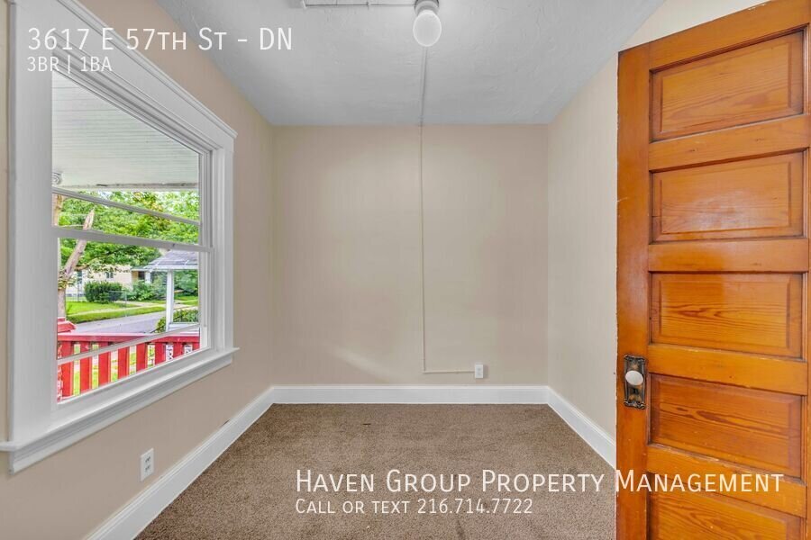 3617 E 57th St | DN, Cleveland, OH 44105 - Spacious 3-bed 1-bath multi-family home!  property image