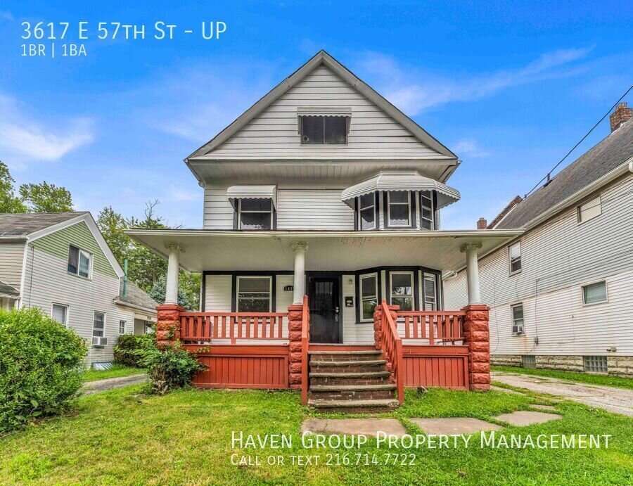 3617 E 57th St | UP, Cleveland, OH 44105 - Spacious 1-bed 1-bath multi-family home! property image