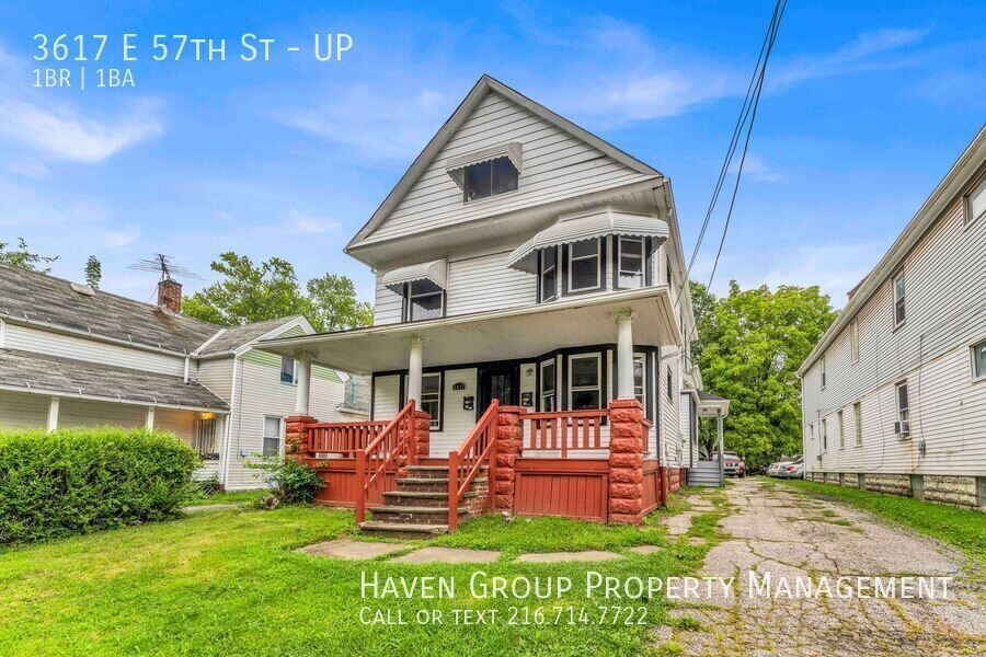3617 E 57th St | UP, Cleveland, OH 44105 - Spacious 1-bed 1-bath multi-family home! property image