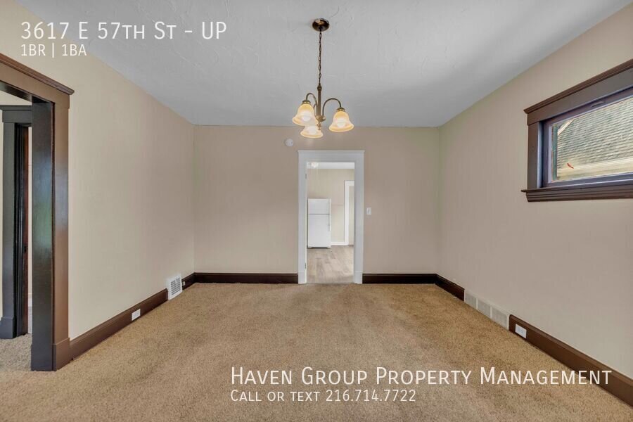 3617 E 57th St | UP, Cleveland, OH 44105 - Spacious 1-bed 1-bath multi-family home! property image