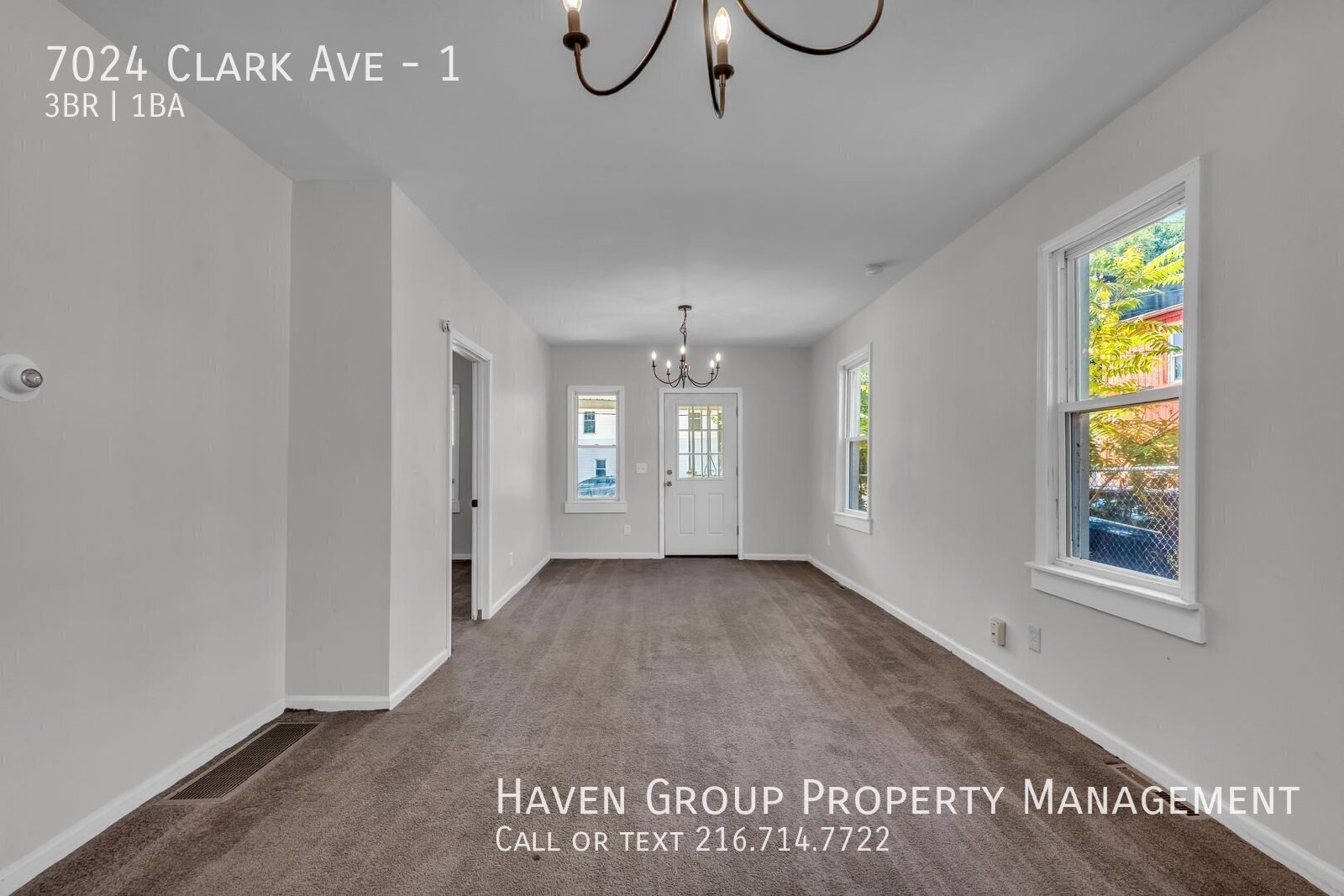 7024 Clark Ave | Unit 1, Cleveland, OH 44102 - Spacious 3-bed 1-bath multi-family home! property image