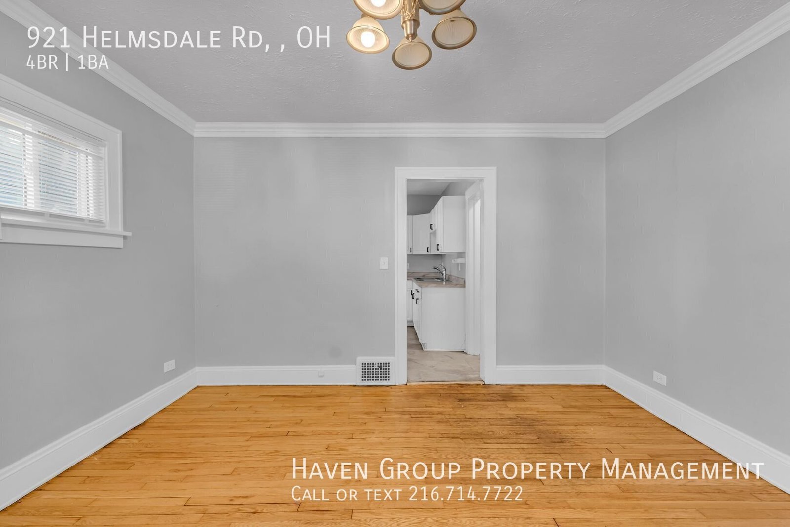 921 Helmsdale Rd, Cleveland Heights, OH 44112- Spacious 4-bed 1-bath single-family home!  property image