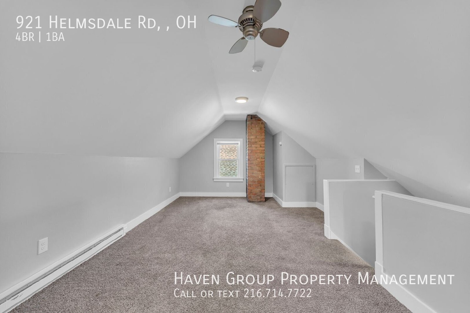 921 Helmsdale Rd, Cleveland Heights, OH 44112- Spacious 4-bed 1-bath single-family home!  property image