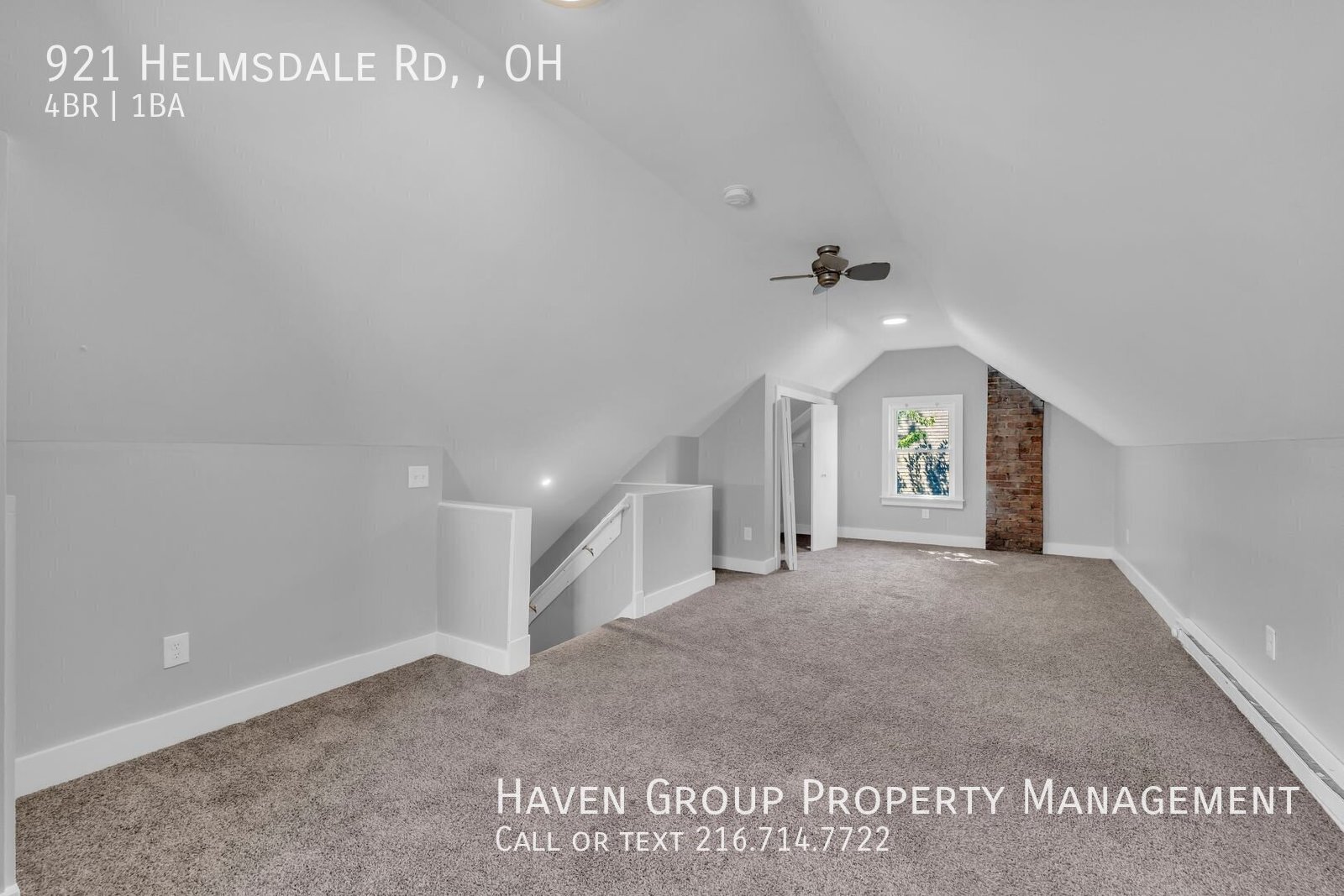 921 Helmsdale Rd, Cleveland Heights, OH 44112- Spacious 4-bed 1-bath single-family home!  property image