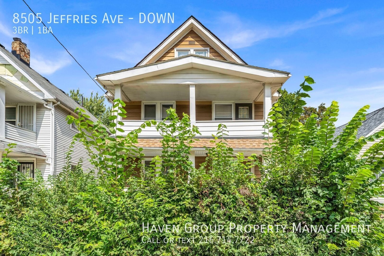 8505 Jeffries Ave | DN, Cleveland, OH 44105 - Spacious 3-bed 1-bath multi-family home! property image