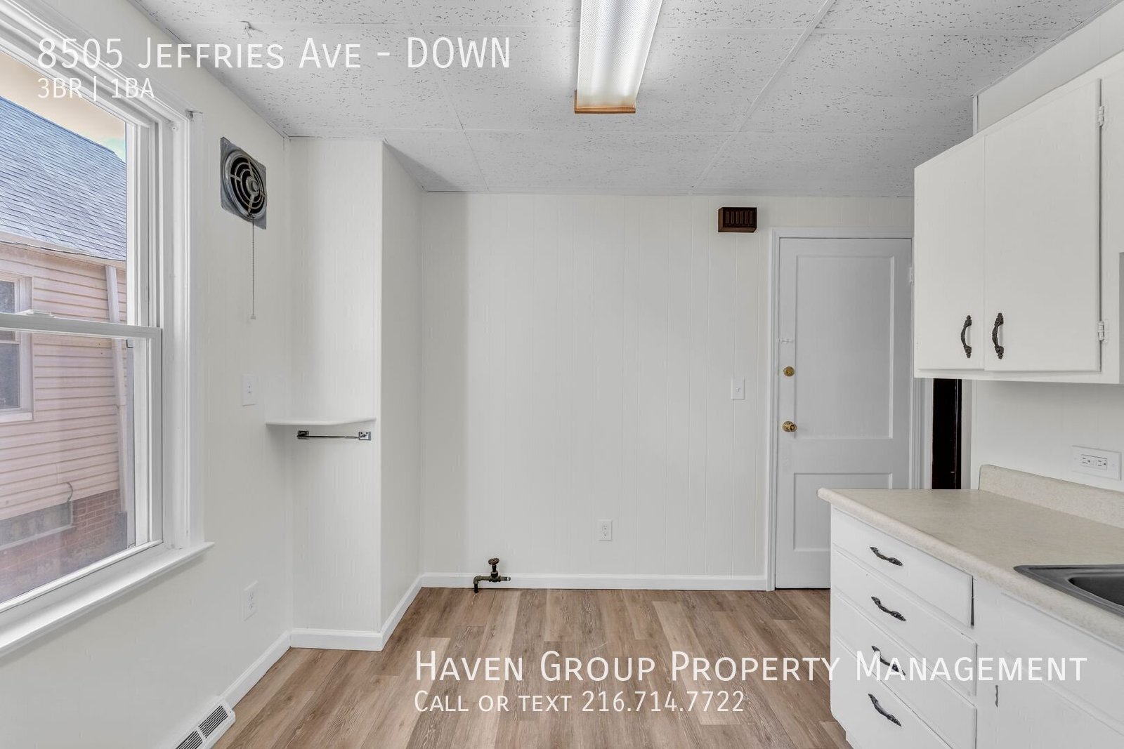 8505 Jeffries Ave | DN, Cleveland, OH 44105 - Spacious 3-bed 1-bath multi-family home! property image