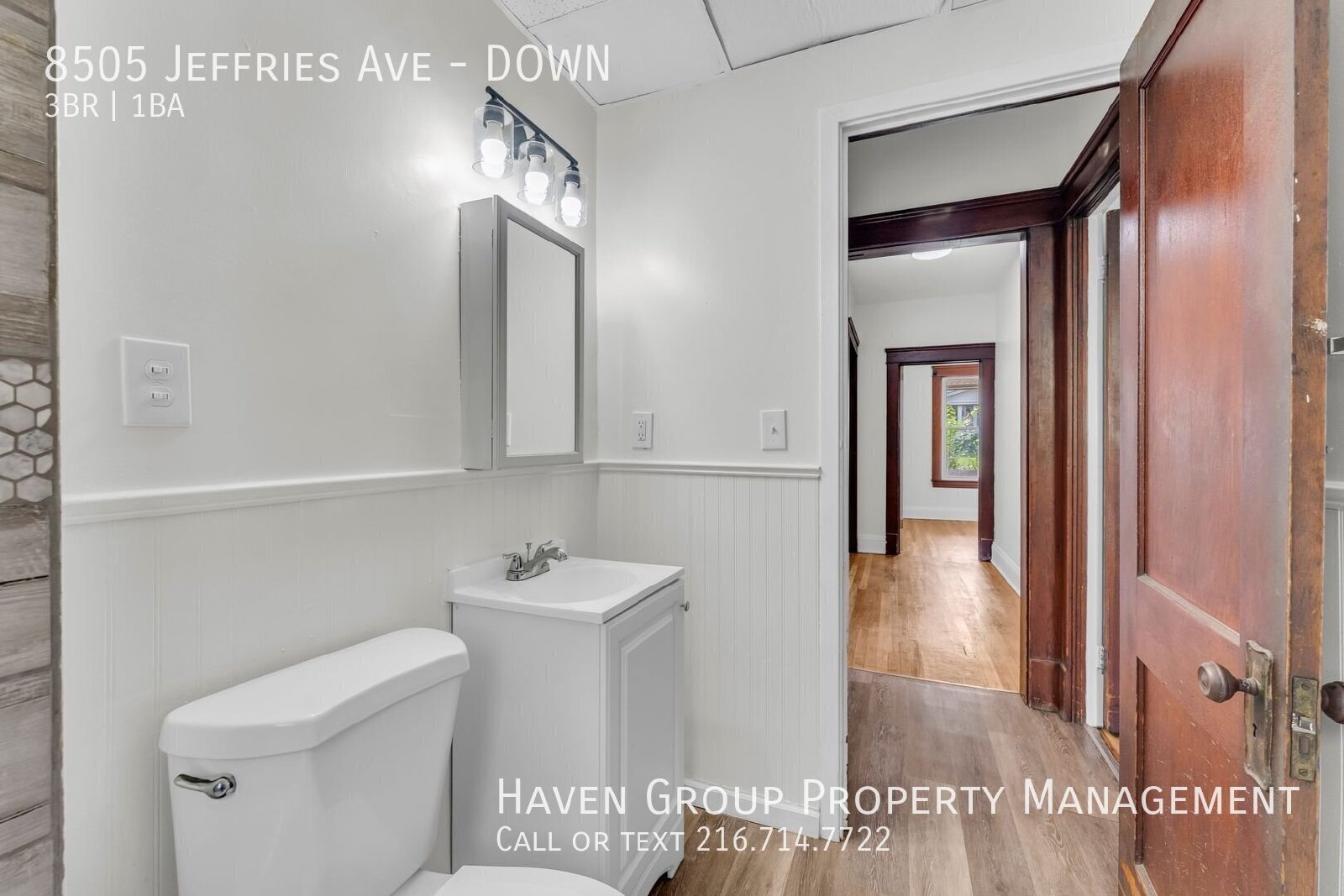 8505 Jeffries Ave | DN, Cleveland, OH 44105 - Spacious 3-bed 1-bath multi-family home! property image