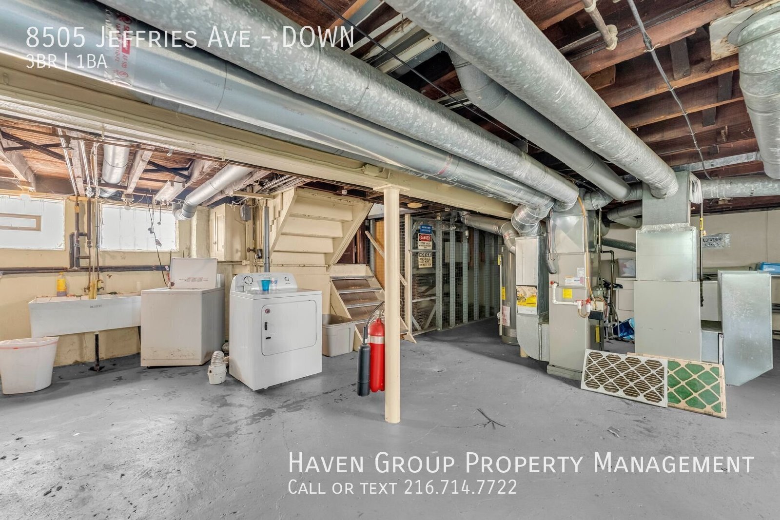 8505 Jeffries Ave | DN, Cleveland, OH 44105 - Spacious 3-bed 1-bath multi-family home! property image
