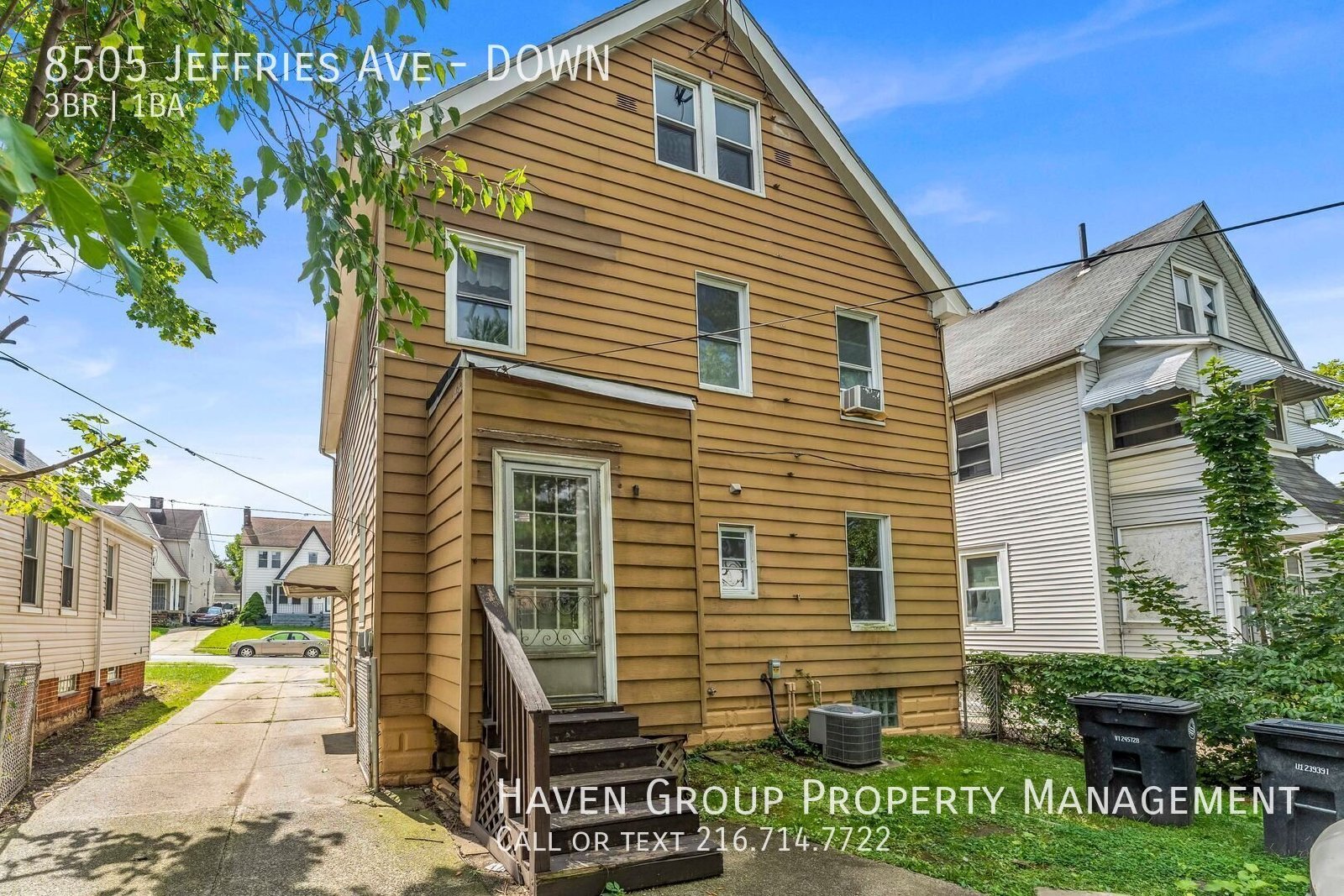 8505 Jeffries Ave | DN, Cleveland, OH 44105 - Spacious 3-bed 1-bath multi-family home! property image