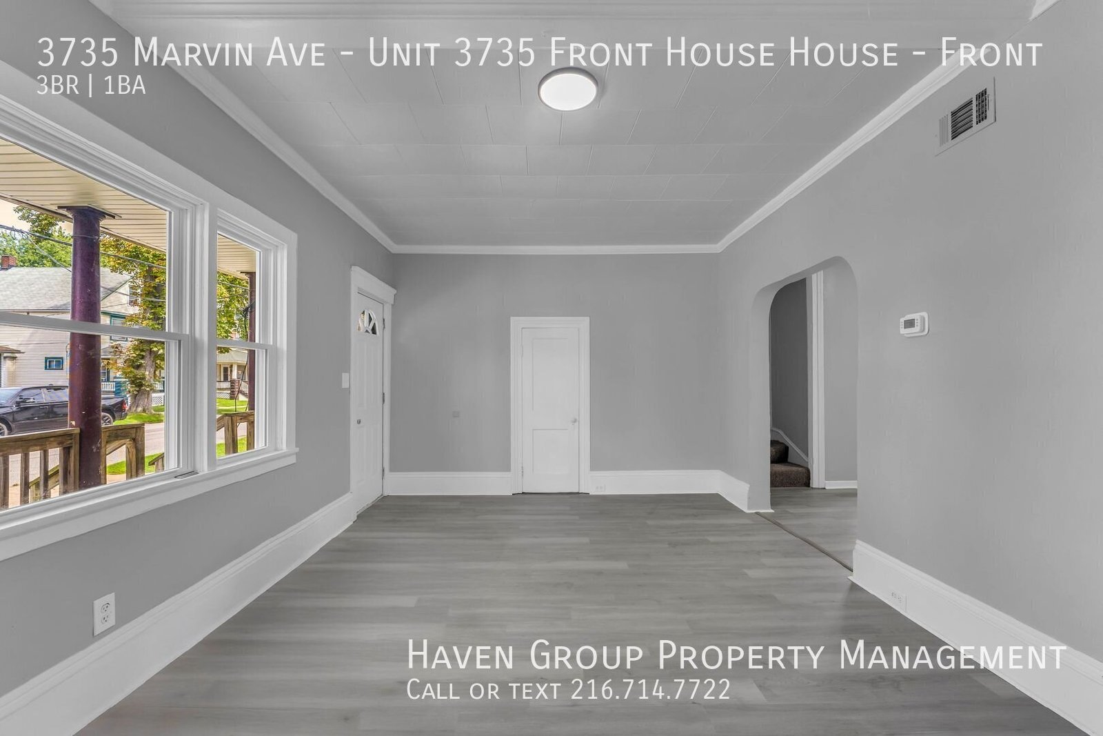 3735 Marvin Ave | Front House, Cleveland, OH 44109 - Spacious 3-bed 1-bath multi-family home! property image