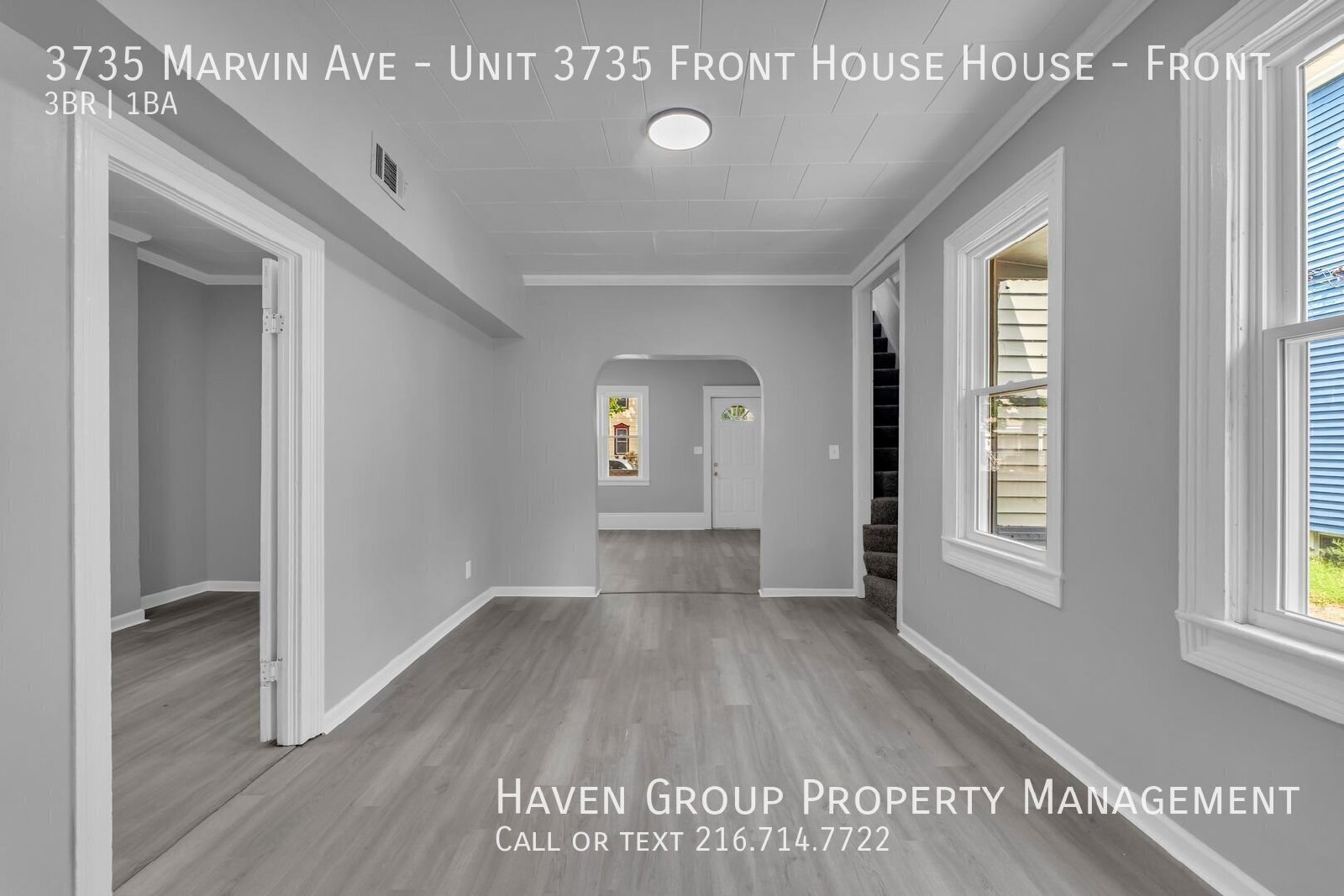 3735 Marvin Ave | Front House, Cleveland, OH 44109 - Spacious 3-bed 1-bath multi-family home! property image