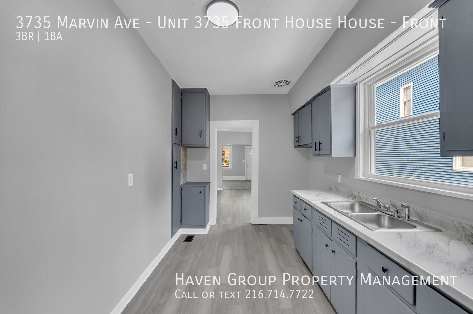 3735 Marvin Ave | Front House, Cleveland, OH 44109 - Spacious 3-bed 1-bath multi-family home! property image