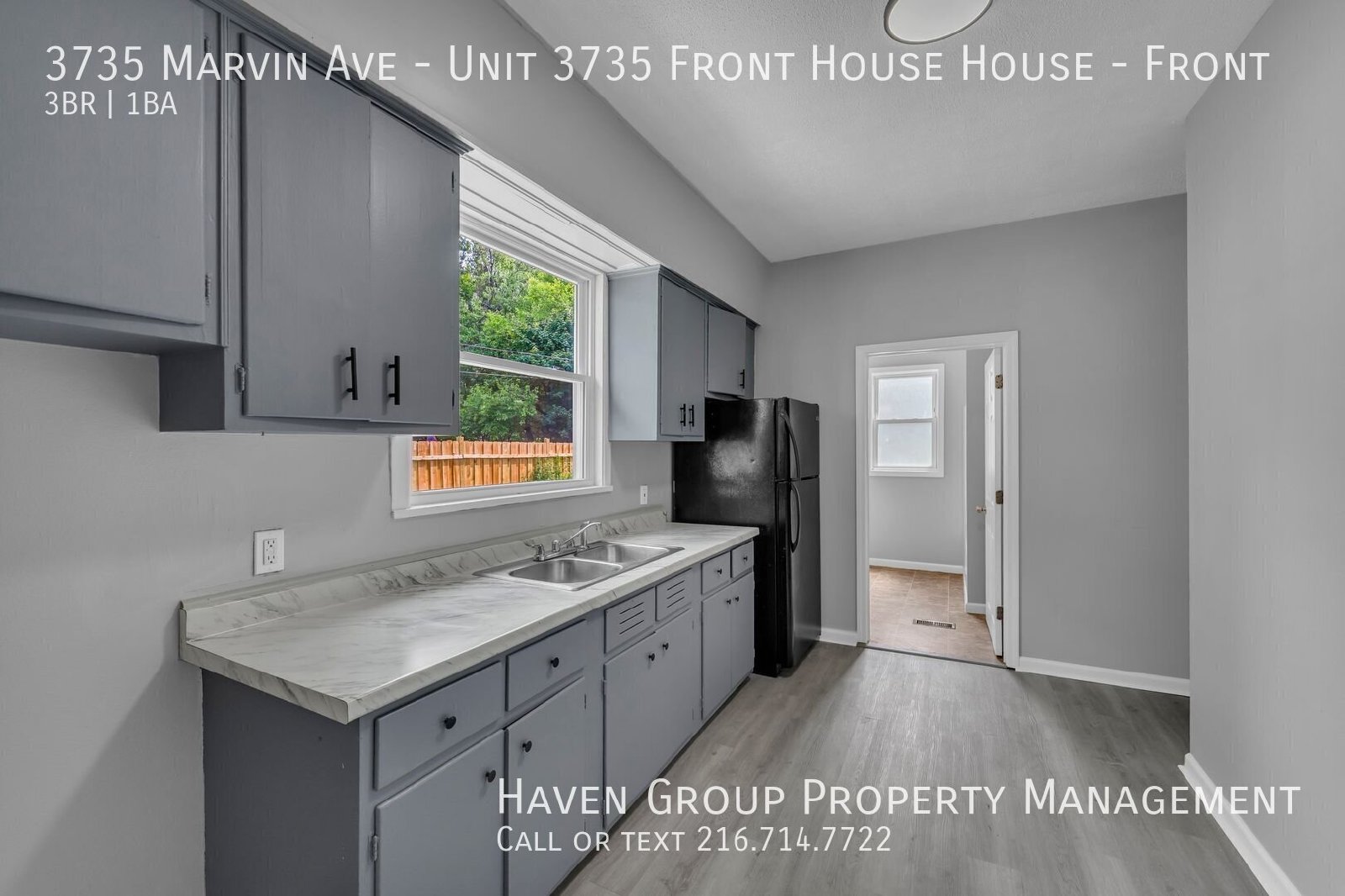 3735 Marvin Ave | Front House, Cleveland, OH 44109 - Spacious 3-bed 1-bath multi-family home! property image