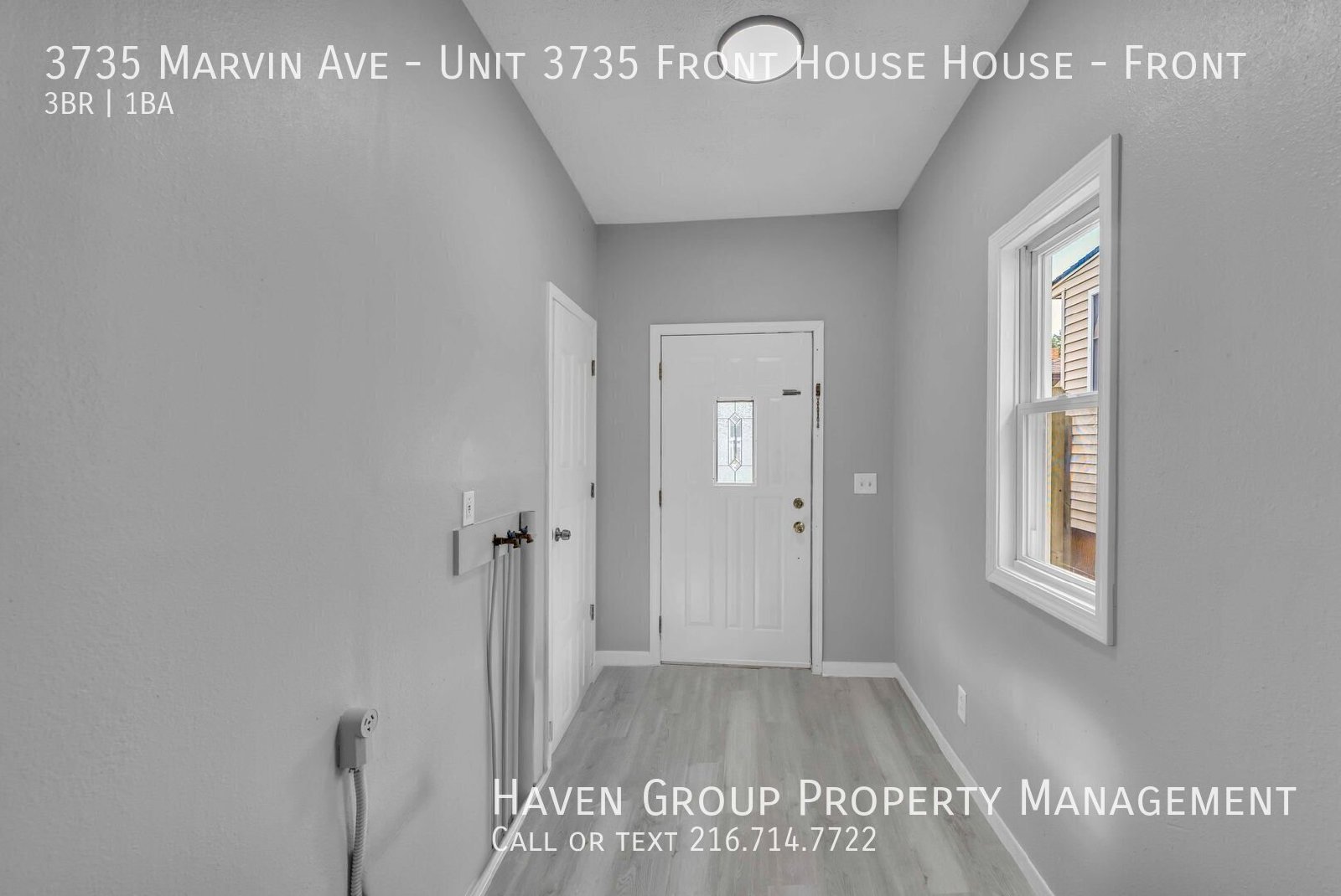 3735 Marvin Ave | Front House, Cleveland, OH 44109 - Spacious 3-bed 1-bath multi-family home! property image