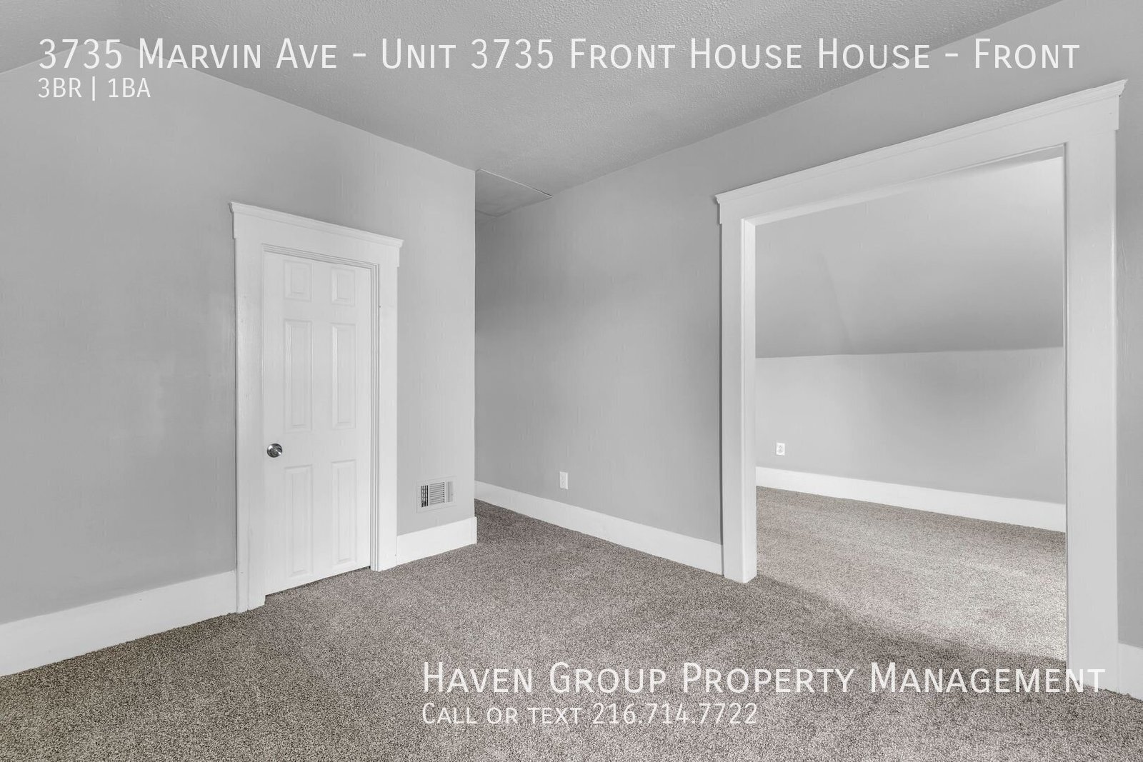 3735 Marvin Ave | Front House, Cleveland, OH 44109 - Spacious 3-bed 1-bath multi-family home! property image